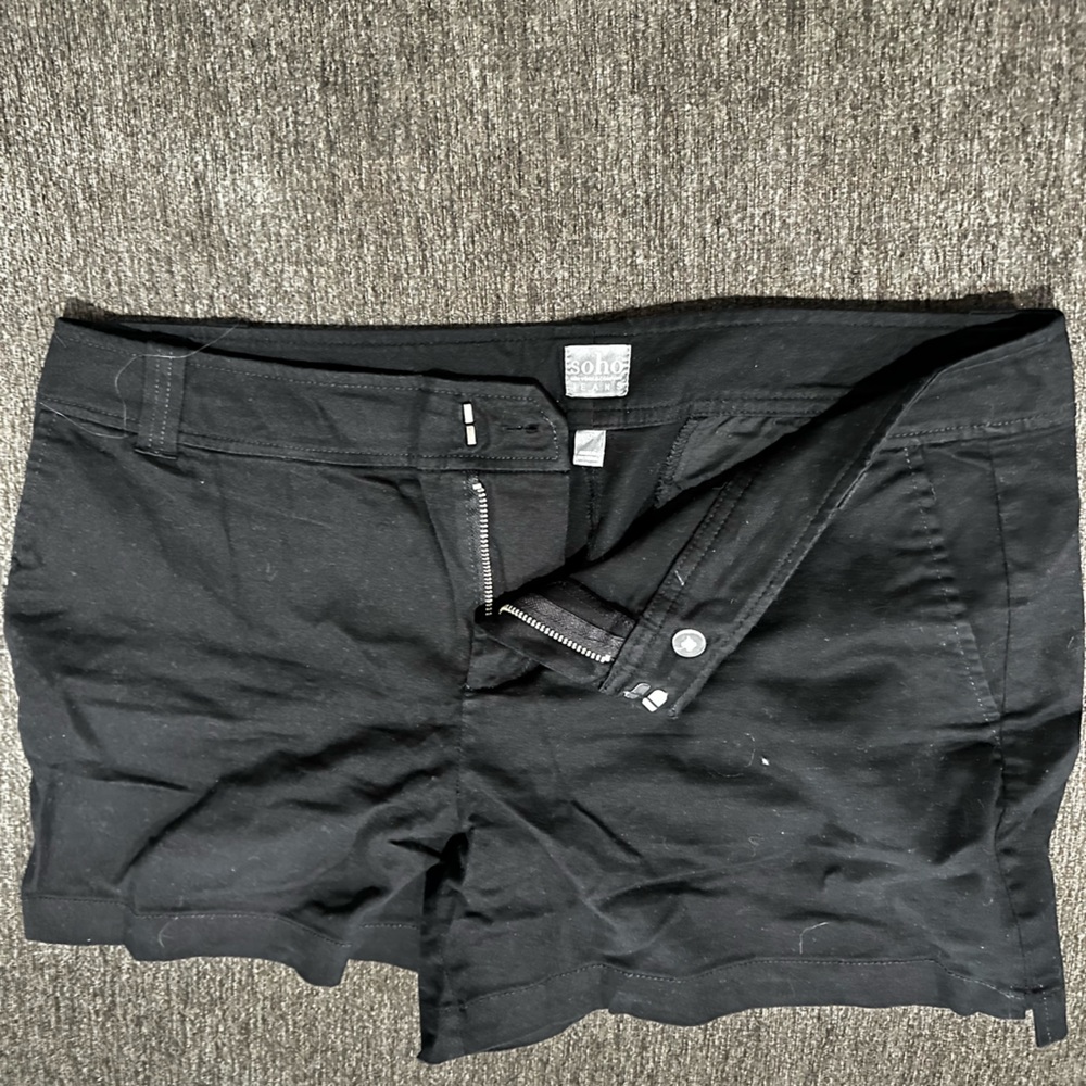 Black shorts